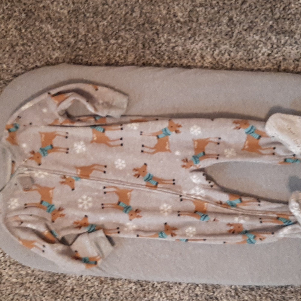 Christmas Pajamas - Reindeer- Fleece